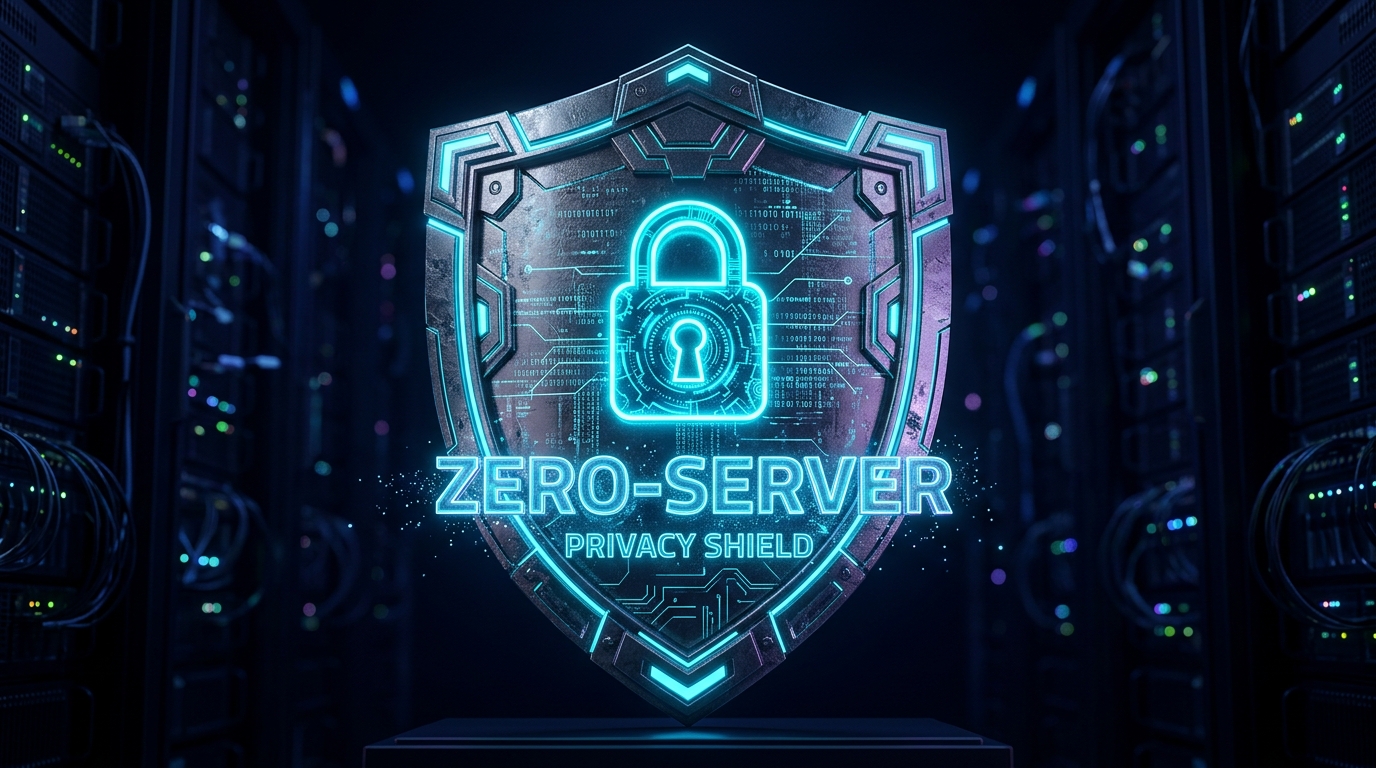 Biometric Privacy โ img.ubify Sovereign Privacy Shield with security badge protecting HEIC data locally on img.ubify