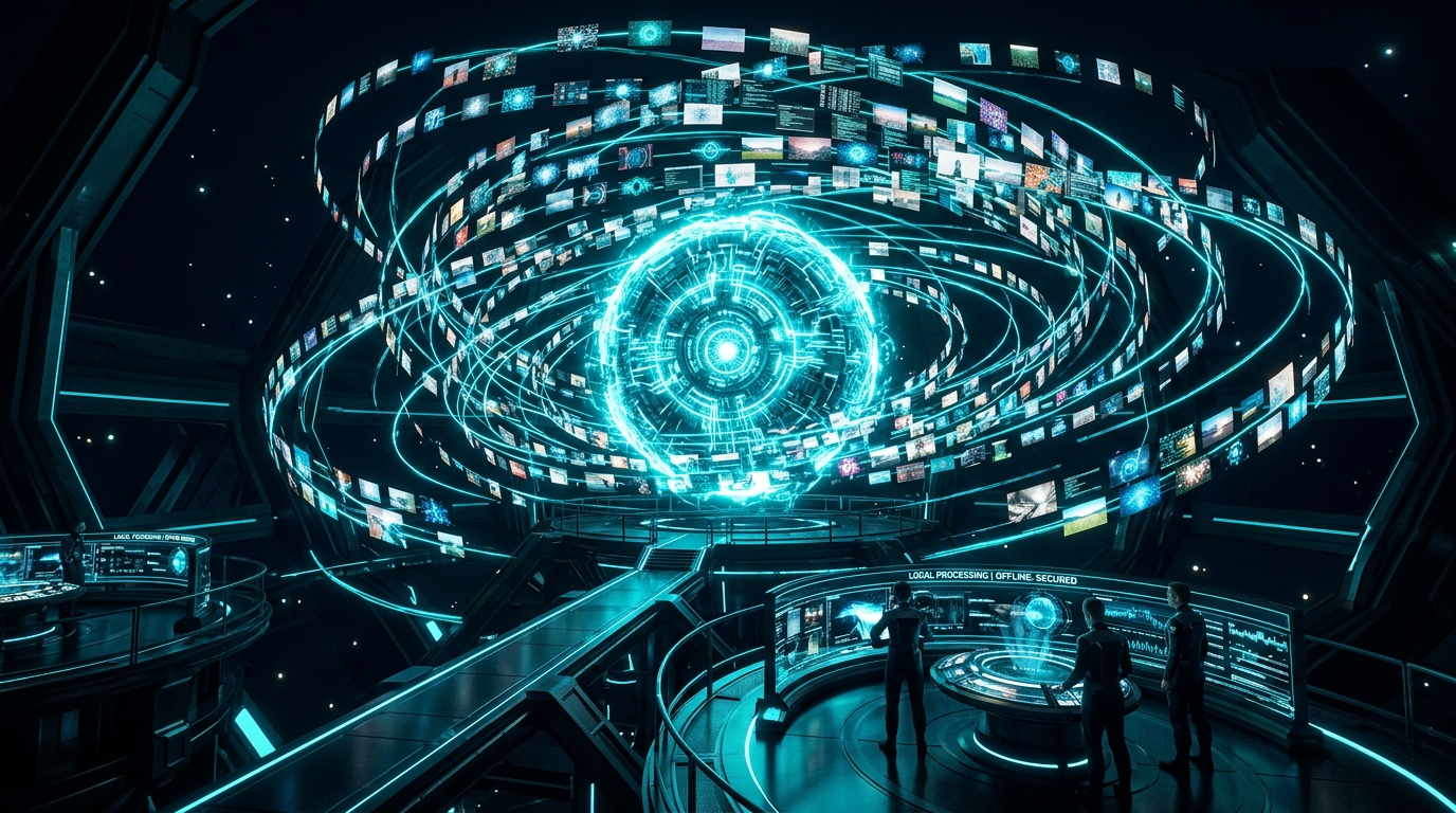 img.ubify sovereign neural command center managing all image processing tools locally in the browser