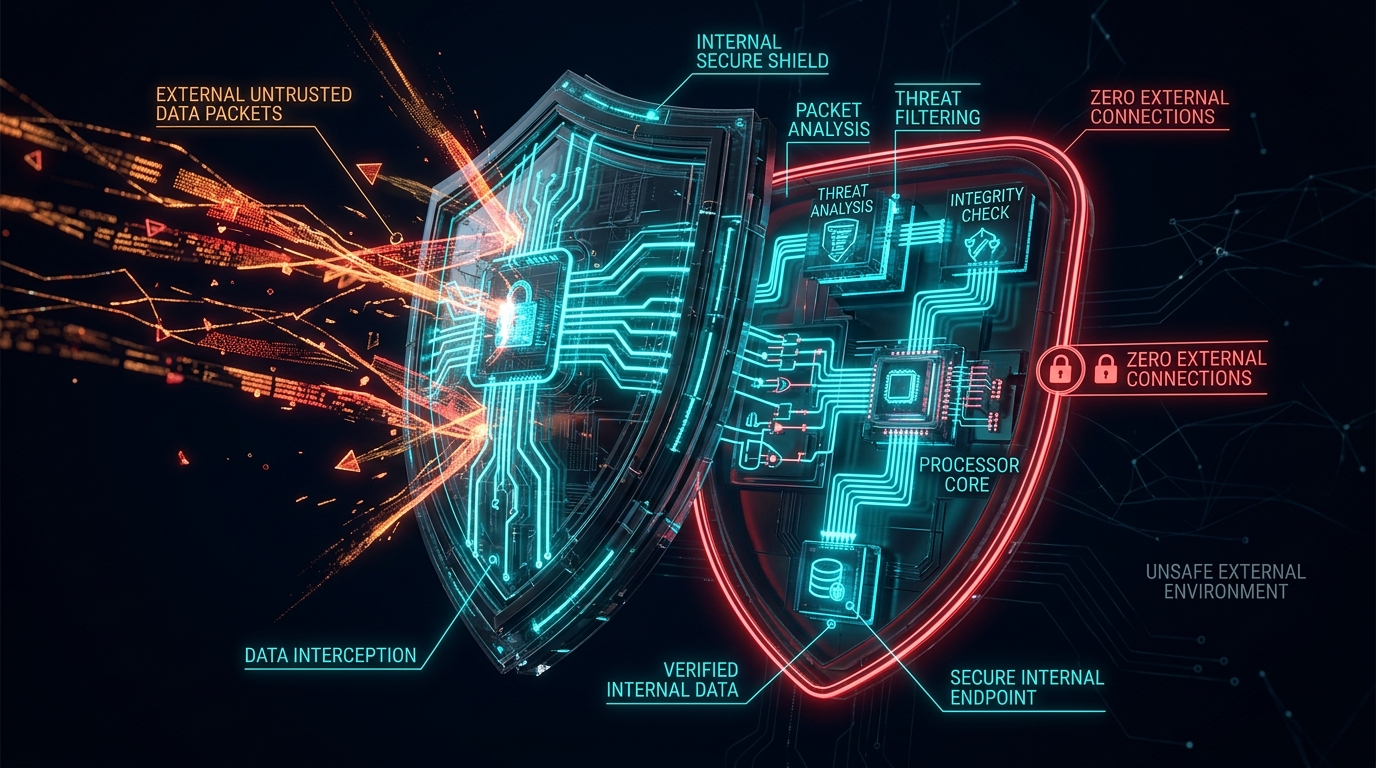 Sovereign Privacy Shield protecting all image data locally on img.ubify