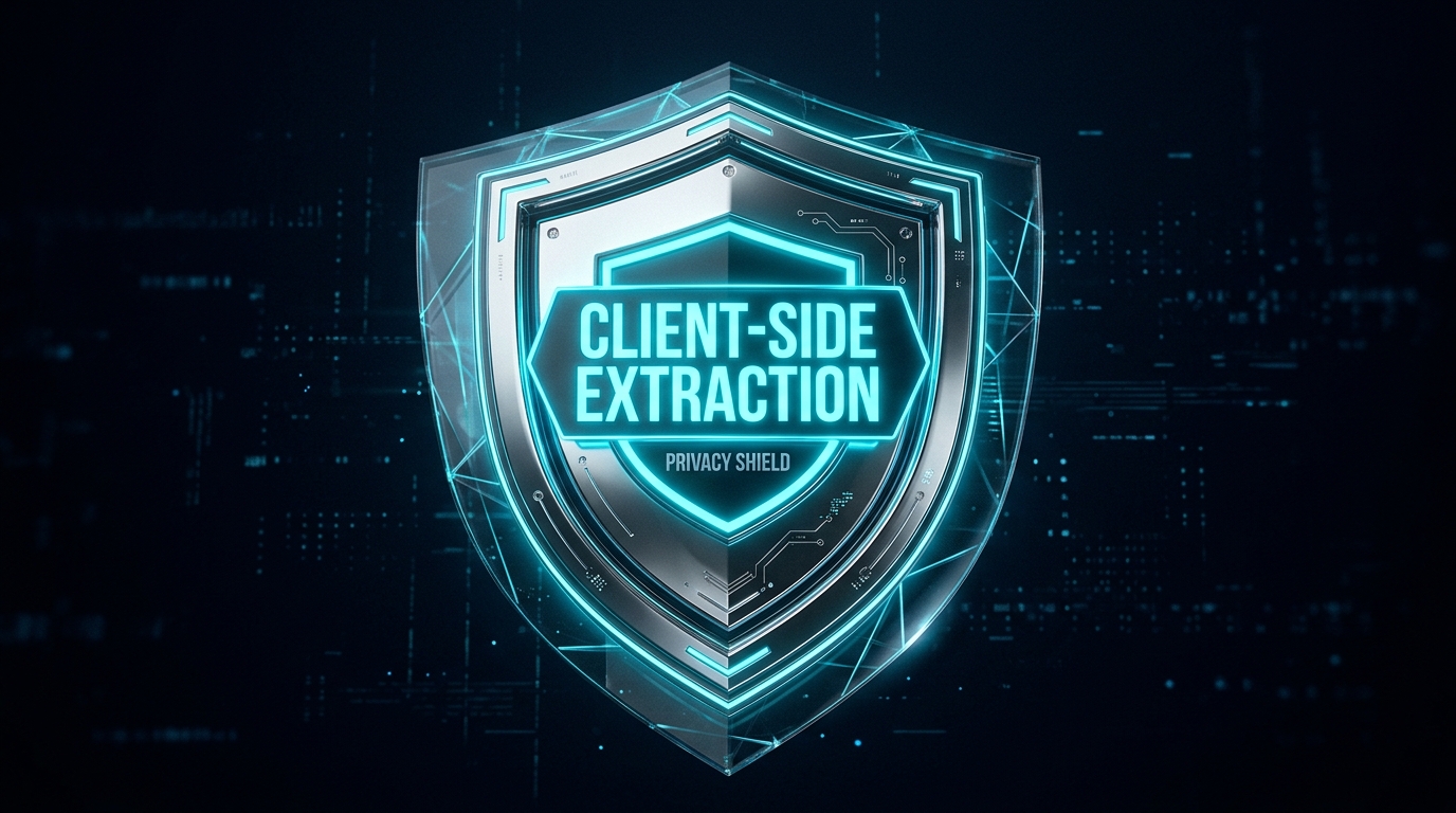 Privacy Sovereignty â img.ubify Sleek chrome shield for client-side JPG to PNG extraction on img.ubify