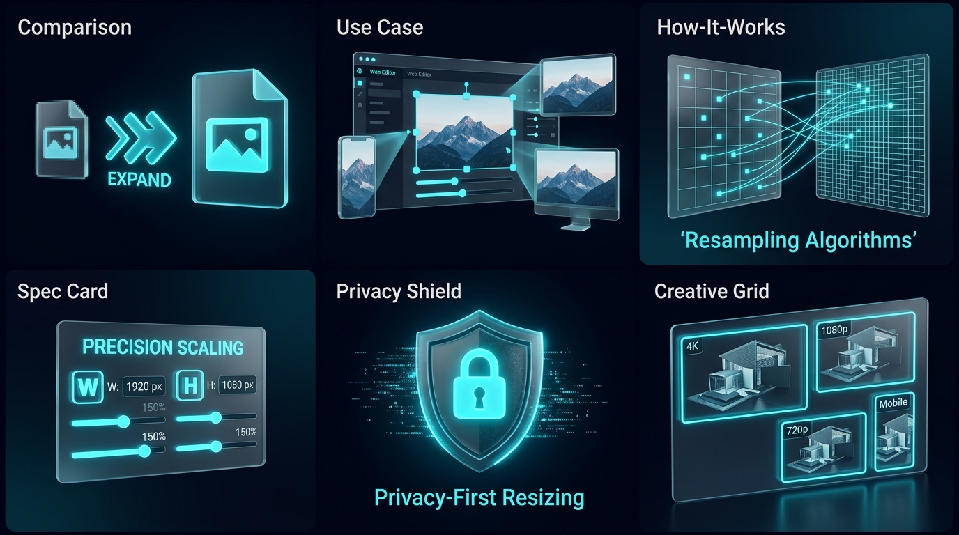 Pixel to millimeter unit conversion interface showing exact physical measurements on img.ubify