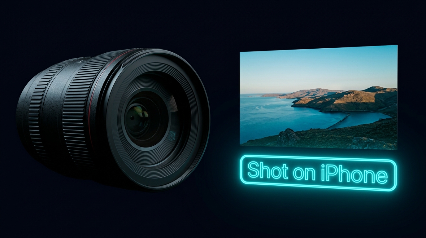 Shot-on mobile watermark studio showing professional brand signature on img.ubify